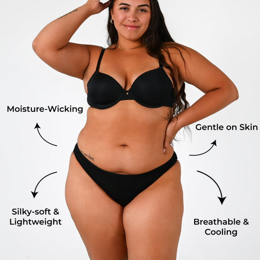 Bamboo-Fiber Ultra-Soft & Breathable Panties (Classic Bikini)